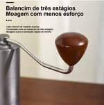 Moedor de Café Manual Profissional em Aço Inoxidável - Casa Terroir