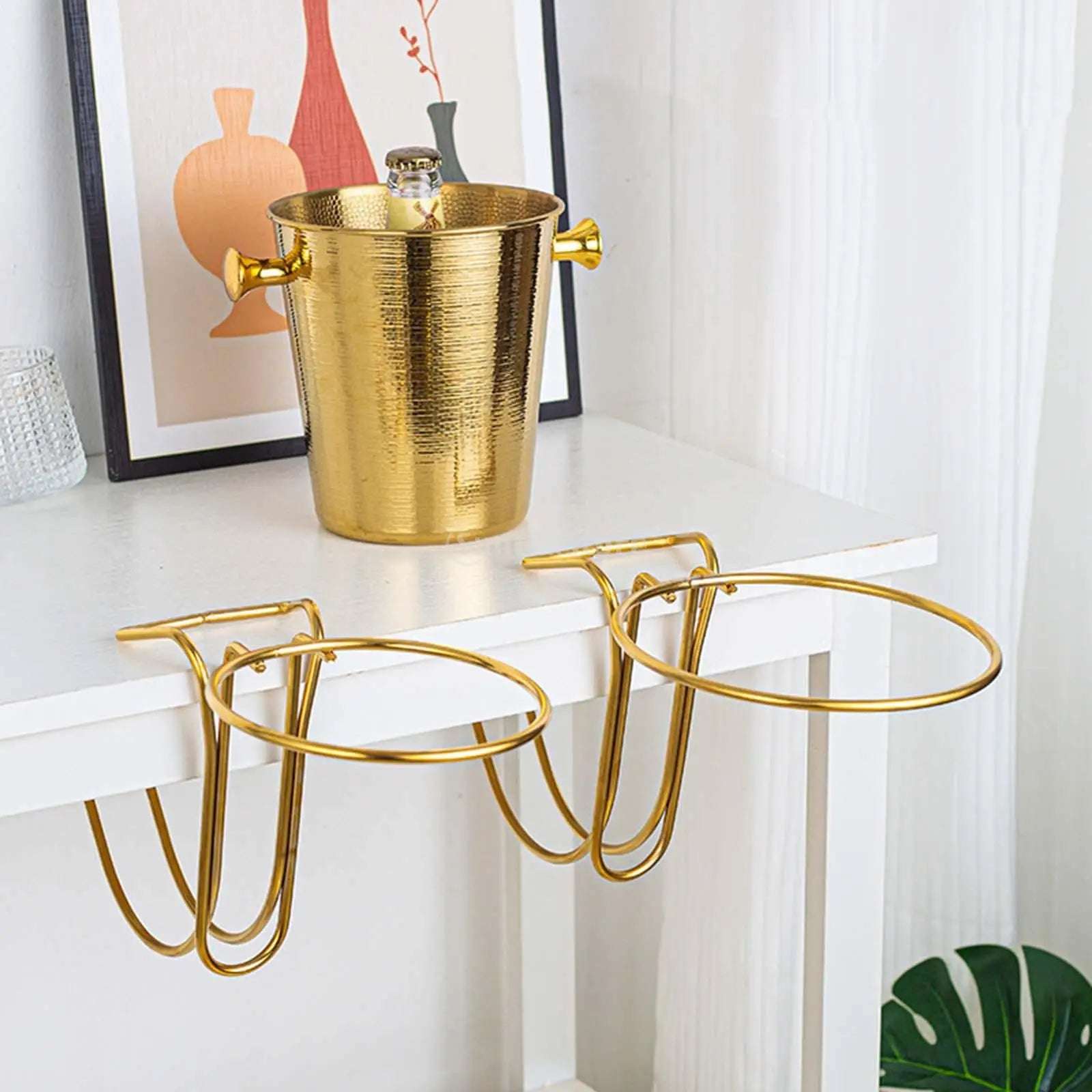 Desktop Ice Bucket Stand, Cooler Stand, Beerbarrel Rack, Wine Bucket, Outdoor, Cocktail Parties, Cooking Household, Viagem