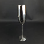 Taças de Champanhe em Aço Inoxidável
