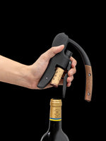 Cabeça De Ganso Abridor De Garrafa De Vinho Tinto com Cabo De Madeira, Conjunto Em Forma De Coelho Doméstico