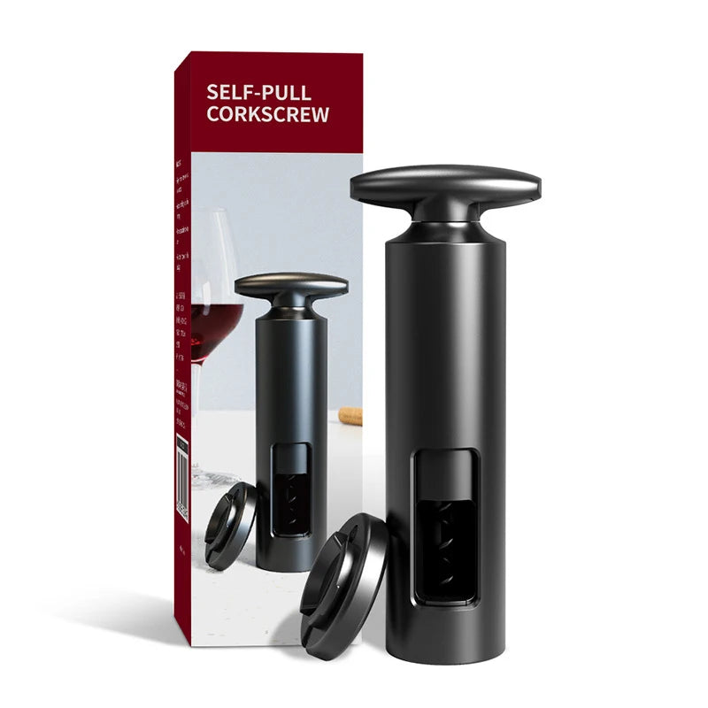 Garçons Corkscrew Professional Abridor De Vinho, abridor De Garrafas De Parafuso Portátil Multifunções
