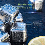 Pedras de Gelo de Aço Inoxidável