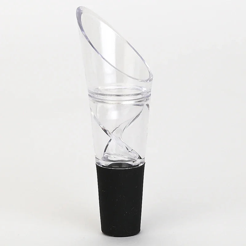 Mini Vinho Tinto Aerador Rápido, Rotação de 360 Graus, Wine Pourer, Tampa Decanter para Garrafas, Bar Acessórios