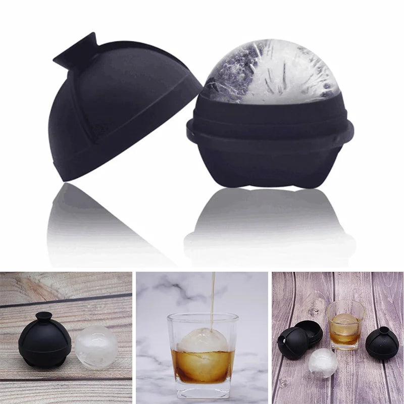 Molde de Esfera de Gelo 6cm para Bebidas e Coquetéis - Casa Terroir