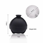 Molde de Esfera de Gelo 6cm para Bebidas e Coquetéis - Casa Terroir