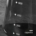 Servidor de café de vidro 600ml, reutilizável, chá gelado, bebida, gotejamento, pote de acampamento doméstico, acessórios para bebidas