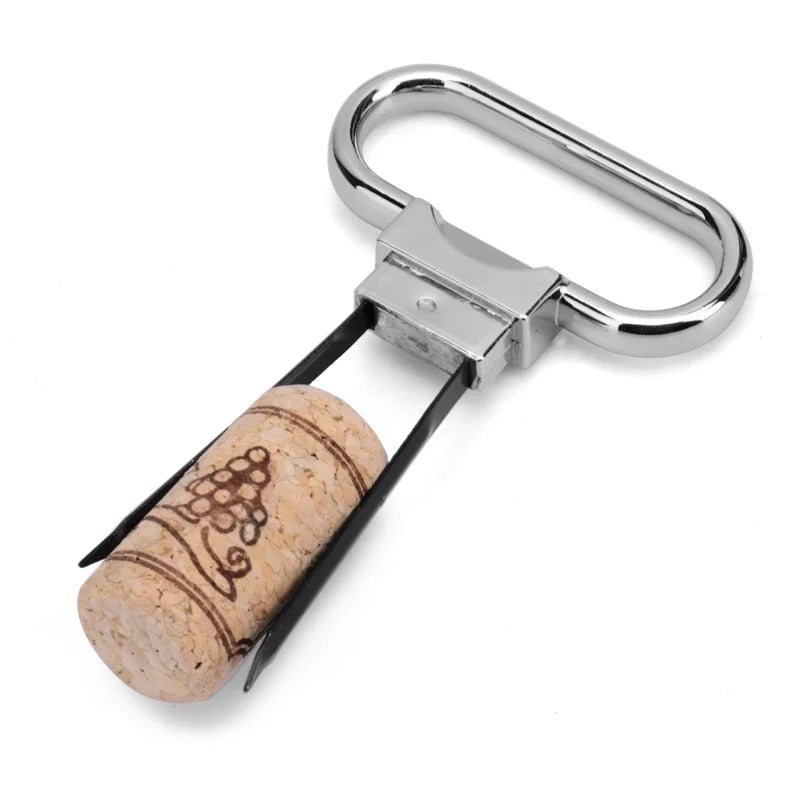 Abridor De Garrafa De Vinho Vintage, Extrator Profissional De Cortiça, Ah-So Two-Prong, Rolha De Champanhe, Removedor De Champanhe, Vermelho