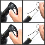 Abridor De Garrafa De Vinho Vintage, Extrator Profissional De Cortiça, Ah-So Two-Prong, Rolha De Champanhe, Removedor De Champanhe, Vermelho