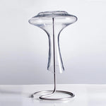 Vinho Decanter Secagem Suporte, Garrafa Cup Dryer Rack, Suporte de aço durável, apto para café, bancada, sala de jantar, desktop, cozinha, presente