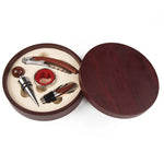 Abridor de garrafa de vinho tinto portátil, conjunto de parafusos de cortiça oring, pacote de presente de cavalo marinho, corte seguro, ferramentas de bar de cozinha, presente de casamento