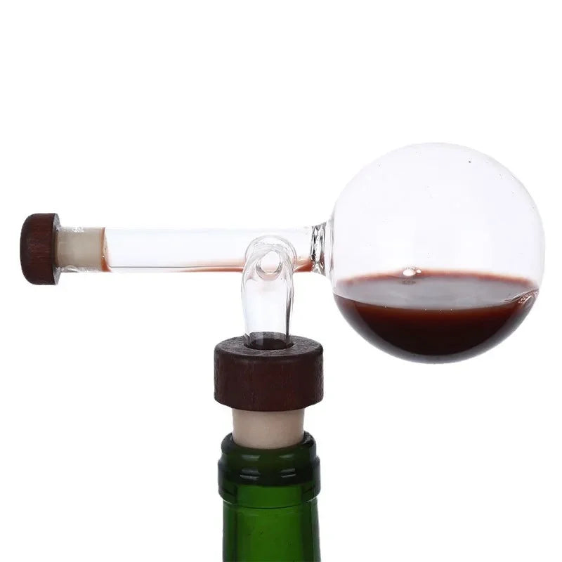 Portátil e rápido decantação e enchimento do dispositivo para garrafas de vinho tinto, novo vidro decantação dispositivo
