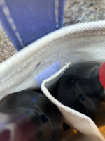 Portadora de Vinho Duplo Tote com Divisor Removível, Lona, 2 Wine Bag, Extremamente Resistente e Lavável, Grosso, Personalizado Aceito, 20oz