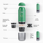 Máquina de café portátil para carro e casa, cafeteira Expresso, Nexpresso Dolce Pod, cápsula de café em pó, 40ml, 70ml, 19Bar Fit