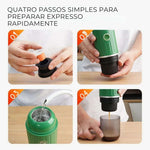 Máquina de café portátil para carro e casa, cafeteira Expresso, Nexpresso Dolce Pod, cápsula de café em pó, 40ml, 70ml, 19Bar Fit