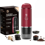 Máquina de café portátil para carro e casa, cafeteira Expresso, Nexpresso Dolce Pod, cápsula de café em pó, 40ml, 70ml, 19Bar Fit