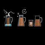 Cold Brew Iced Coffee Maker, Infusor hermético de chá, Jarra De Vidro Com Filtro De Aço Inoxidável Removível, 1L 1.4L 2L