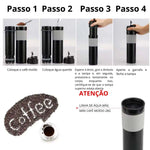 Prensa Francesa Portátil Isolada Cafeteira, Caneca De Viagem, Grupo Premium Será Melhor, Original, ICafilas