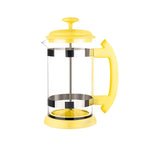 Manual de aço inoxidável bule de vidro, cafeteira, filtro coador, pressione êmbolo, café expresso, cafeteira francesa, 1000ml