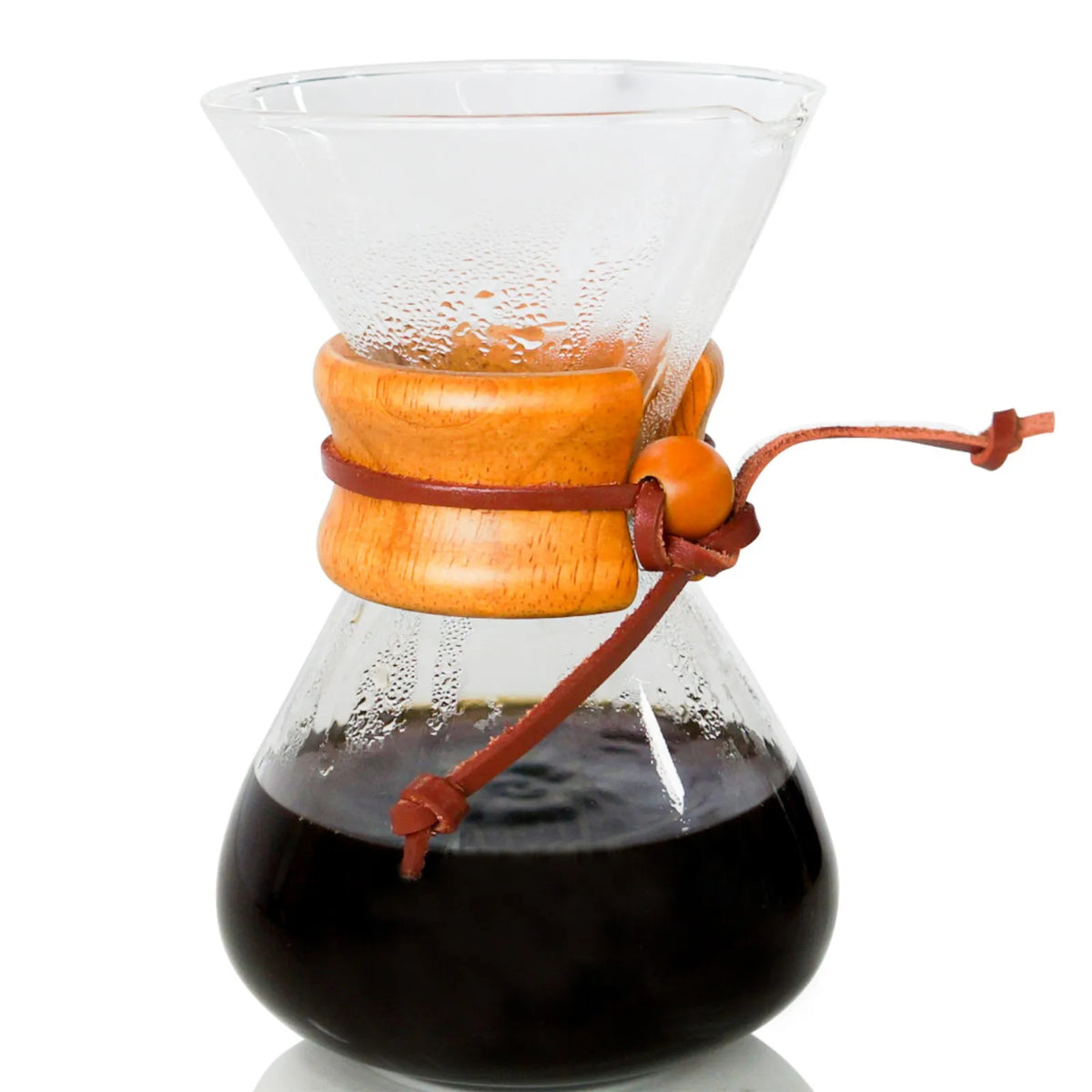 ChocoX-Cerveja de café de vidro transparente estilo clássico, cafeteira manual para 1-3 pessoas, 400ml