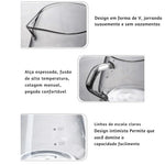 Despeje Sobre Conjunto De Cafeteira, Garrafa De Vidro Com Filtro, Gotejamento Cafeteira para Casa ou Escritório, 600ml, 300ml