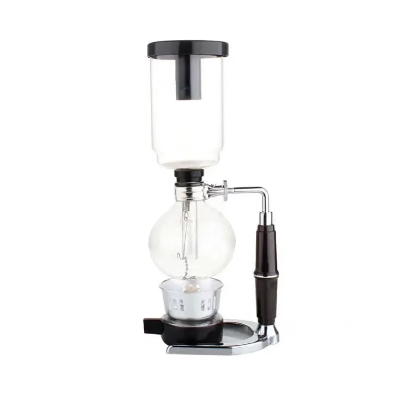 Cafeteira De Sifão De Vidro Conjunto De Pote De Compartilhamento, Home Cafe Brewing Potes