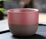 120ml criatividade retro xícaras de chá cerâmica áspera artesanal família mestre copo fosco forno caneca café casa chá chinês kung fu xícara de chá