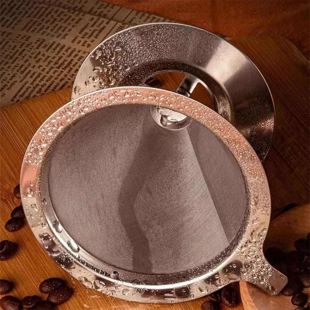 Coador Inox Reutilizável para Café - Sustentável e Prático