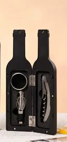 Abridor De Vinho Conjunto De Ferramentas Com Garçons Saca-rolhas, Garrafa Kit De Abertura, Deluxe Acessórios, Presente, 5 Pcs