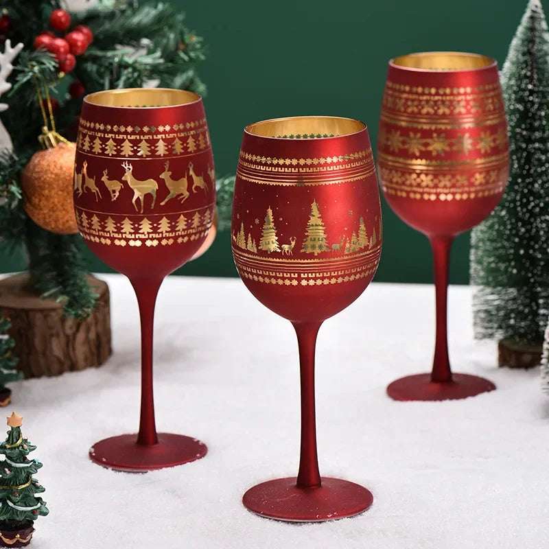Vidro do vinho tinto, cálice colorido, cerveja home, 1 parte