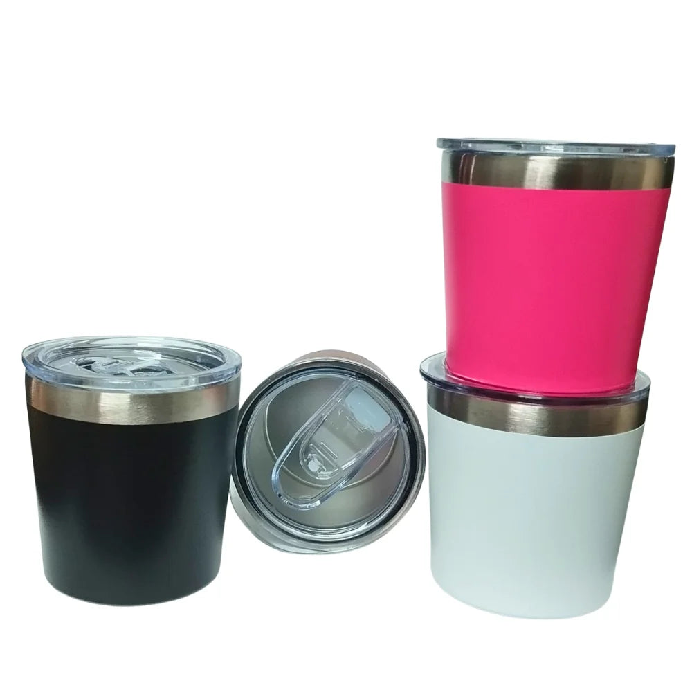 Copo Térmico Inox 200ml com Tampa Acrílica Vedada - Casa Terroir