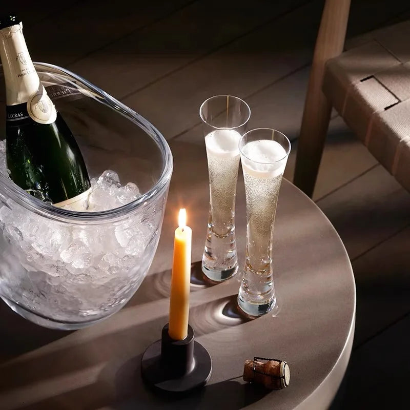 Copos de champanhe sem alças, copos transparentes com glitter, bolha de vinho, tulipa, coquetel para bar, festa, presente, casamento, copos de vinho espumantes