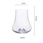 Côncavo fundo Copita nariz vidro, uísque, snifer, cheiro degustação copo, reunir aroma, brandy, licor copos de vinho, design famoso