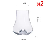 Côncavo fundo Copita nariz vidro, uísque, snifer, cheiro degustação copo, reunir aroma, brandy, licor copos de vinho, design famoso