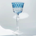 Estilo checo mão corte de vidro colorido barware hock copos de vinho esculpir lótus champanhe vidro highball copo cocktail suco de uísque