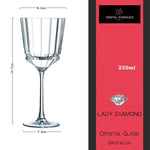 Cristal De Ondulação Transparente, Óculos De Champanhe Nórdicos, Cálice Doméstico, Copo De Vinho Tinto, Copo De Casamento, Presentes De Natal