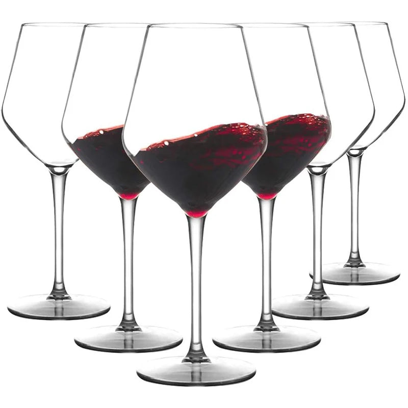 MICHLEY-Copo de vinho plástico Tritan inquebrável, Piquenique Set, Reutilizável, Luxo para Festa, Térmicas, Exterior, Máquina de lavar louça, Vidro, 2 Pcs, 4 Pcs, 6Pcs