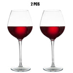 MICHLEY-Copo de vinho plástico Tritan inquebrável, Piquenique Set, Reutilizável, Luxo para Festa, Térmicas, Exterior, Máquina de lavar louça, Vidro, 2 Pcs, 4 Pcs, 6Pcs