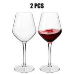 MICHLEY-Copo de vinho plástico Tritan inquebrável, Piquenique Set, Reutilizável, Luxo para Festa, Térmicas, Exterior, Máquina de lavar louça, Vidro, 2 Pcs, 4 Pcs, 6Pcs