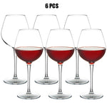 MICHLEY-Copo de vinho plástico Tritan inquebrável, Piquenique Set, Reutilizável, Luxo para Festa, Térmicas, Exterior, Máquina de lavar louça, Vidro, 2 Pcs, 4 Pcs, 6Pcs