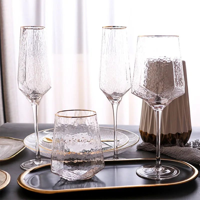 Criativo Phnom Penh Copo De Vidro, Bar Retro Acessórios, Coquetel Champagne Copo De Vinho Tinto, Cálice De Cristal, Copo De Água Em Casa, Conjunto De Vinho