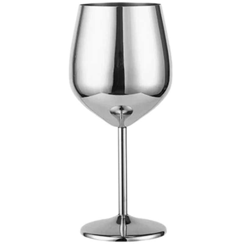 Copo De Cocktail De Aço Inoxidável Criativo, Metal Copos De Champanhe, Bar e Restaurante, Copo De Vinho Tinto, Térmicas