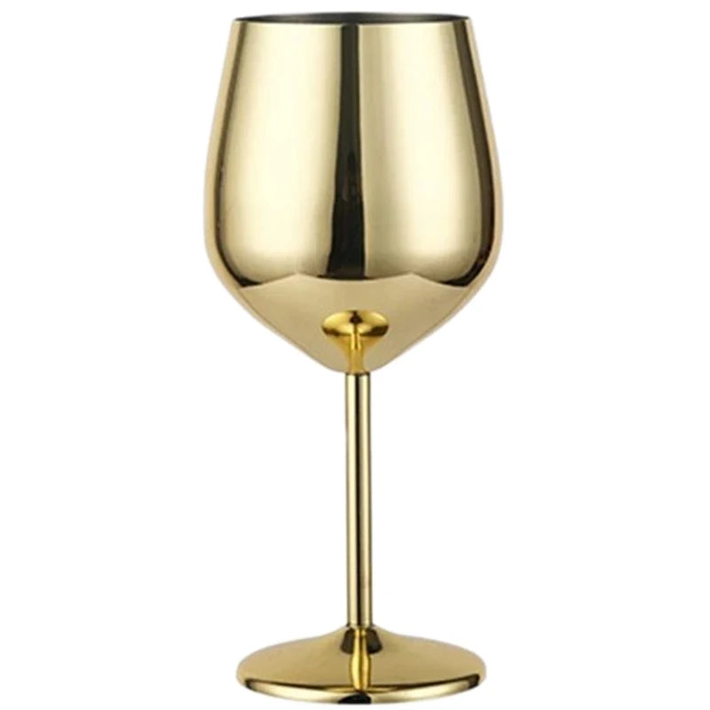 Copo De Cocktail De Aço Inoxidável Criativo, Metal Copos De Champanhe, Bar e Restaurante, Copo De Vinho Tinto, Térmicas