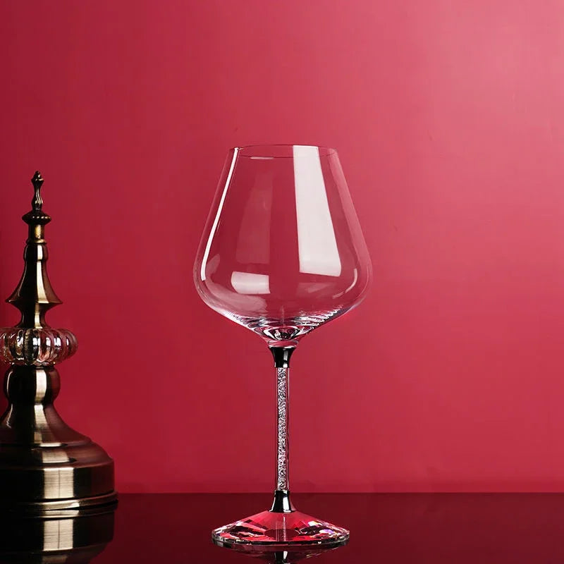 Vidro De Vinho De Casamento Criativo, Copo Único, Flautas De Champanhe, Presente De Festa Cristalina, Vidro De Brinde, Cálice De Cristal Aniversário
