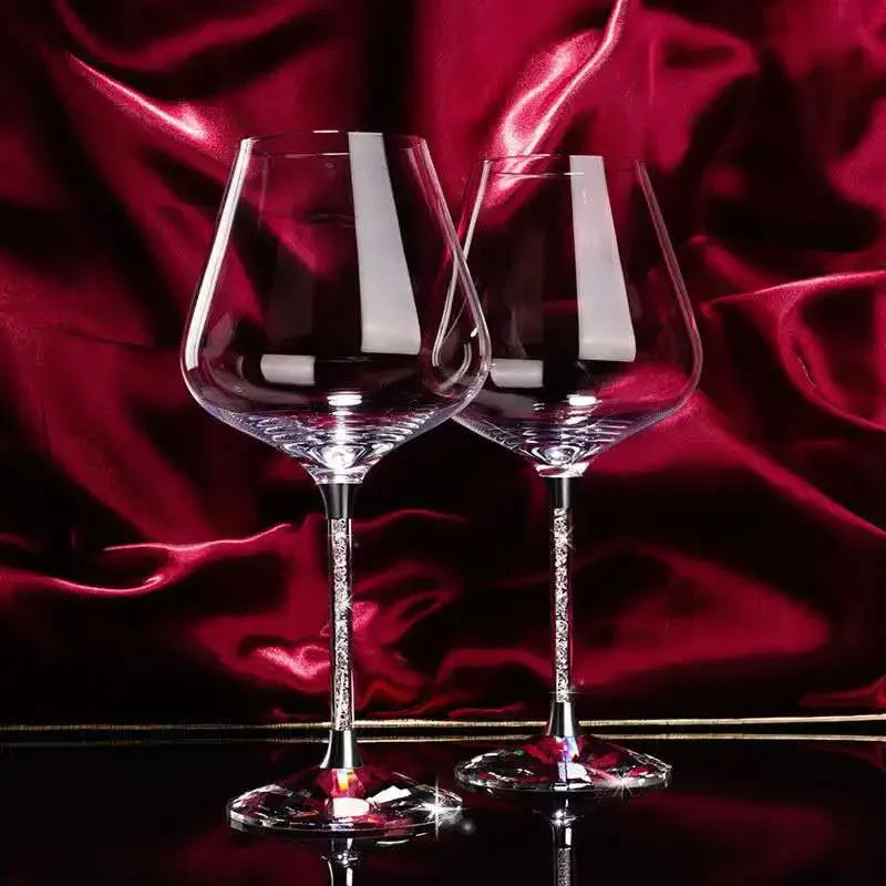 Vidro De Vinho De Casamento Criativo, Copo Único, Flautas De Champanhe, Presente De Festa Cristalina, Vidro De Brinde, Cálice De Cristal Aniversário