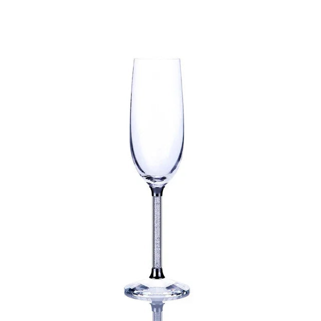 Vidro De Vinho De Casamento Criativo, Copo Único, Flautas De Champanhe, Presente De Festa Cristalina, Vidro De Brinde, Cálice De Cristal Aniversário