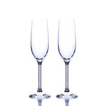 Vidro De Vinho De Casamento Criativo, Copo Único, Flautas De Champanhe, Presente De Festa Cristalina, Vidro De Brinde, Cálice De Cristal Aniversário