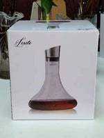 Garrafa de vinho tinto com aerador embutido, cristal sem chumbo, Decanter rápido, acessórios para vinho