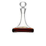 Decantador de vinho de cristal sem chumbo, Jarra alta com topo inclinado, fácil pour, design elegante, presente perfeito para amantes de vinho, 1L