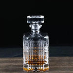 Garrafa De Vidro De Cristal Com Tampa, Garrafa De Vinho Tinto, Garrafa De Vinho Estrangeiro, Garrafa De Uísque, Acessórios para Bar, Creative Home Bars