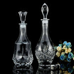 Garrafa De Vidro De Cristal Com Tampa, Garrafa De Vinho Tinto, Garrafa De Vinho Estrangeiro, Garrafa De Uísque, Acessórios para Bar, Creative Home Bars